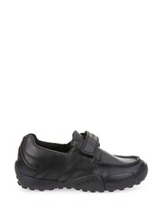 Geox J W.Snake Moc Black Moccasins - Image 1 of 4
