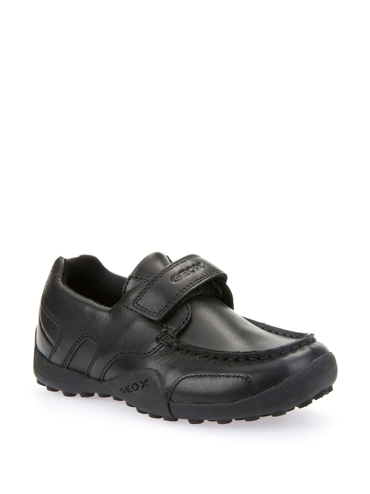 Geox J W.Snake Moc Black Moccasins - Image 2 of 4