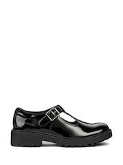 Geox J Casey G. E Buckle Black School Shoes - Image 1 of 6