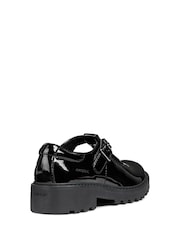 Geox J Casey G. E Buckle Black School Shoes - Image 3 of 6