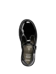 Geox J Casey G. E Buckle Black School Shoes - Image 5 of 6