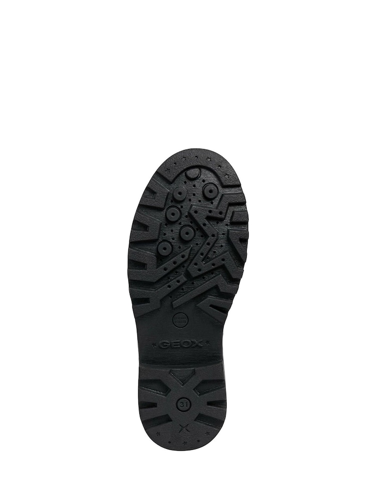 Geox J Casey G. E Buckle Black School Shoes - Image 6 of 6