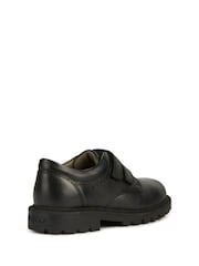 Geox Shaylax Boy Black School Shoes - Image 2 of 4