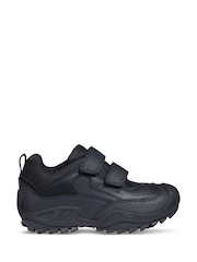 Geox J New Savage Boy B A Waterproof Touch Fastening Black Trainers - Image 1 of 4