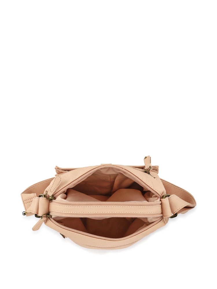 Pavers Cream Multi-Pocket Cross-Body Bag - Image 3 of 3