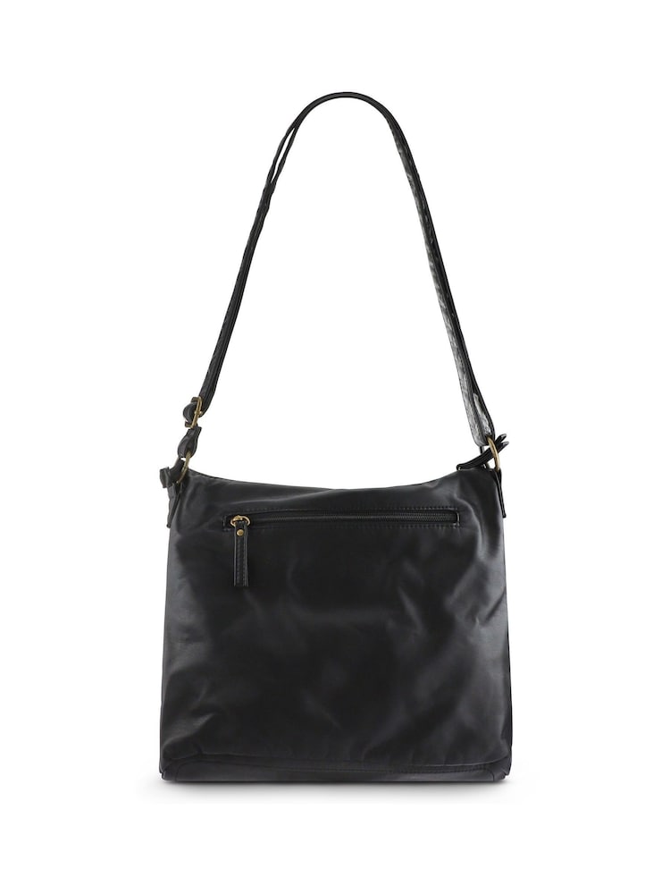 Pavers Black Multi-Zip Cross-Body Bag - Image 2 of 3