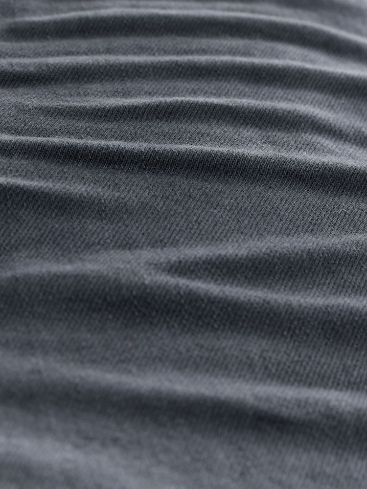 Grey Charcoal Regular Tapered Fit Classic Stretch Jeans - Image 11 of 11 Grey Charcoal Regular Tapered Fit Classic Stretch Jeans - Image 11 of 11
