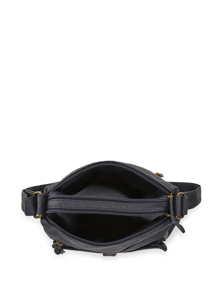 Azul - Bolsa Pavers multibolsos Cross-body Bag - Imagem 3 de 3