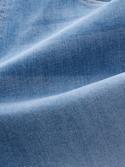 Bright Blue Regular Tapered Fit Classic Stretch Jeans - Image 9 of 9