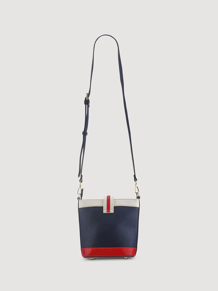 Blanco - Pavers Buckle Fasten Crossbody Bag - Imagen 2 de 3