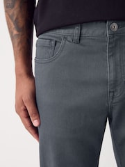 Blue Grey Mid Single Slim Fit Classic Stretch Jeans - Image 3 of 11