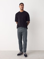 Blue Grey Mid Single Slim Fit Classic Stretch Jeans - Image 5 of 11