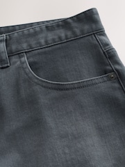 Blue Grey Mid Single Slim Fit Classic Stretch Jeans - Image 8 of 11