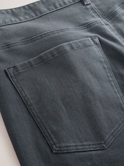 Blue Grey Mid Single Slim Fit Classic Stretch Jeans - Image 9 of 11