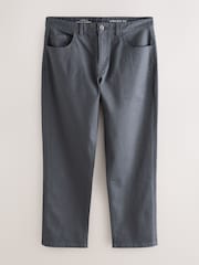 Smoke Blue Single Straight Fit Classic Stretch Jeans - Image 3 of 6