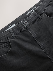 Washed Black Relaxed Fit Relaxed Fit Classic Stretch Jeans - Image 3 of 5
