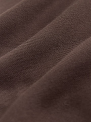 Black/Chocolate Brown Cotton Rich Jersey Crew Sweatshirts 2 Pack - Image 4 of 5