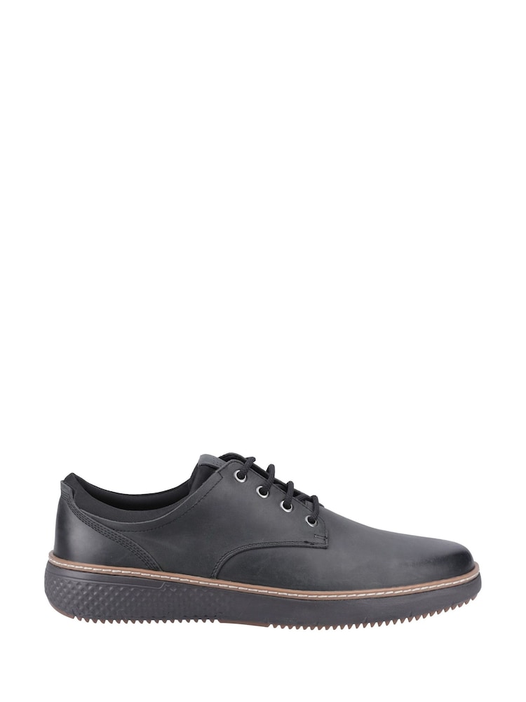 Hush Puppies Kash Lace Up Black Shoes - Image 1 of 4 Hush Puppies Kash Lace Up Black Shoes - Image 1 of 4