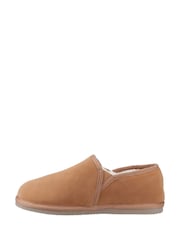 Hush Puppies Aryan Brown Slippers - Image 2 of 5