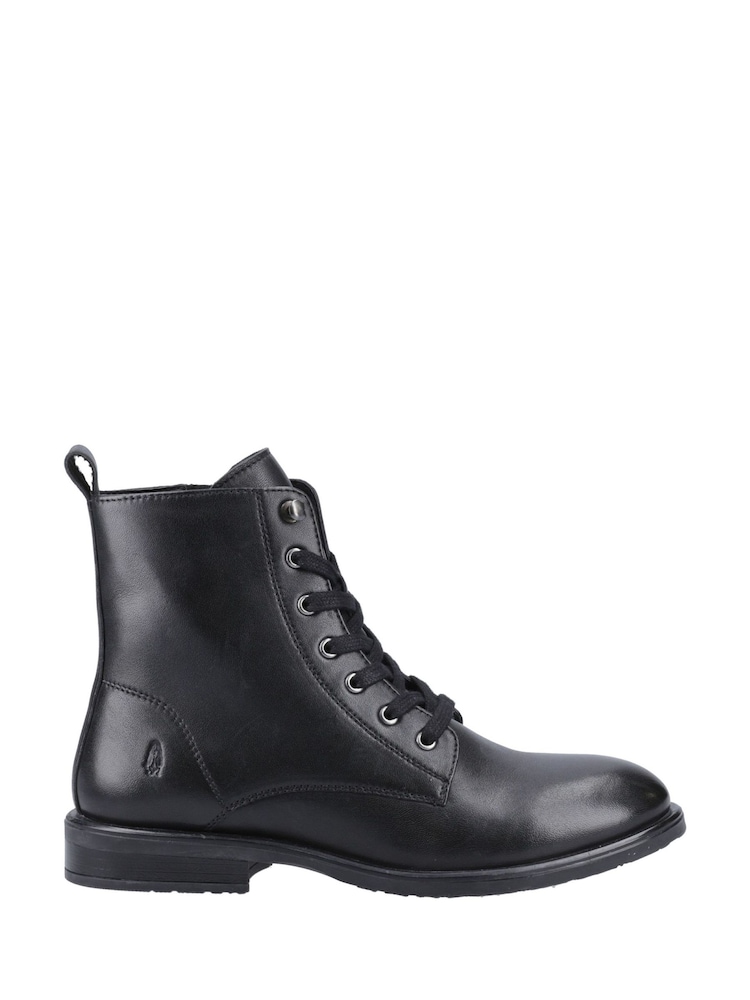 Hush Puppies Valentina Lace Black Boots - Image 1 of 4 Hush Puppies Valentina Lace Black Boots - Image 1 of 4