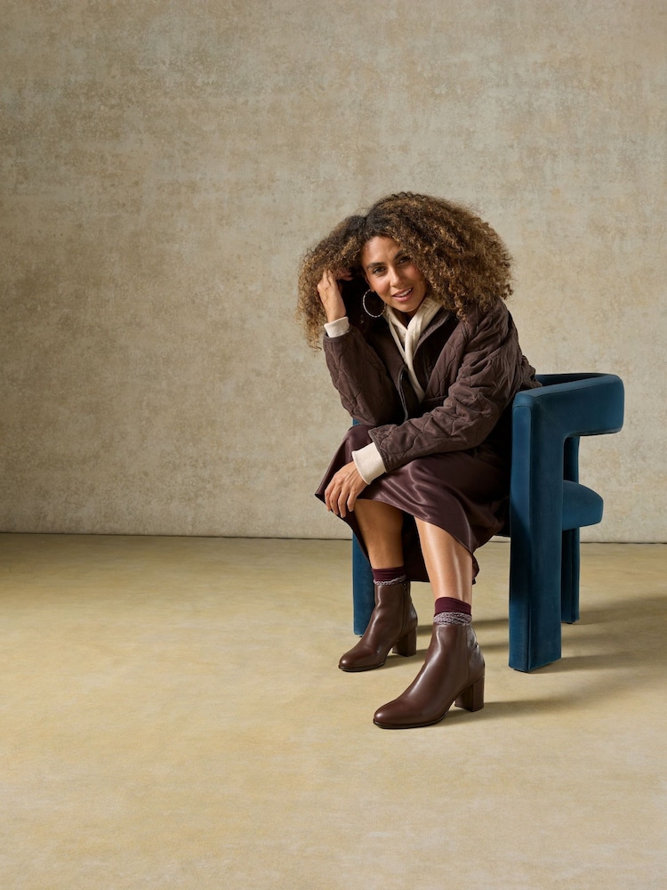 Hush Puppies Claridy Brown Boots - Image 6 of 6 Hush Puppies Claridy Brown Boots - Image 6 of 6