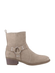 Hush Puppies Iria Buckle Brown Boots - Image 1 of 4