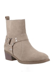 Hush Puppies Iria Buckle Brown Boots - Image 3 of 4