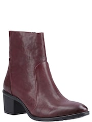 Hush Puppies Red Winona Ankle Boots - Image 3 of 4
