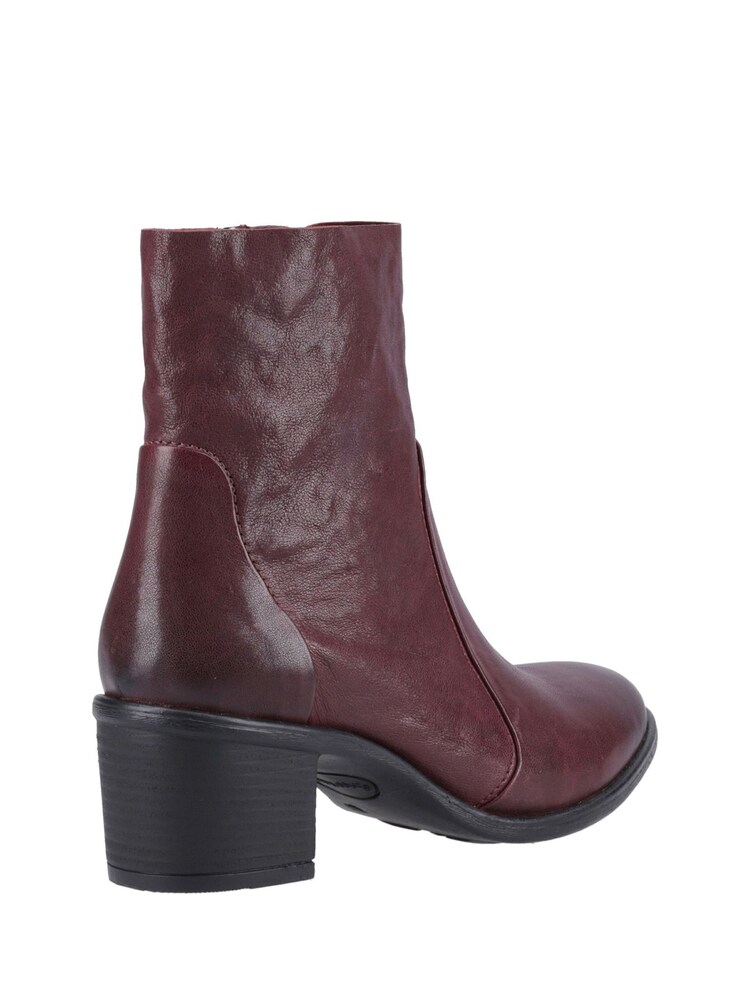 Hush Puppies Red Winona Ankle Boots - Image 6 of 6 Hush Puppies Red Winona Ankle Boots - Image 6 of 6