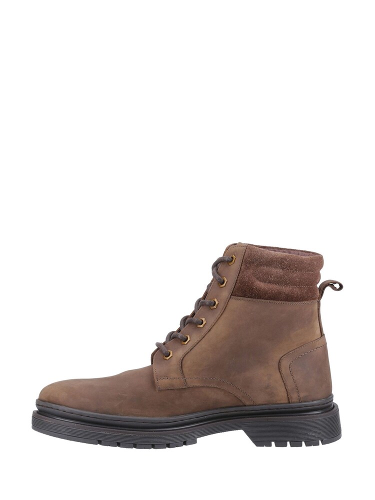 Hush Puppies Brown Jarrod Lace Boots - Image 2 of 4