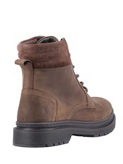Hush Puppies Brown Jarrod Lace Boots - Image 4 of 4