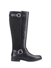 Hush Puppies Daphne Long Black Boots - Image 1 of 4