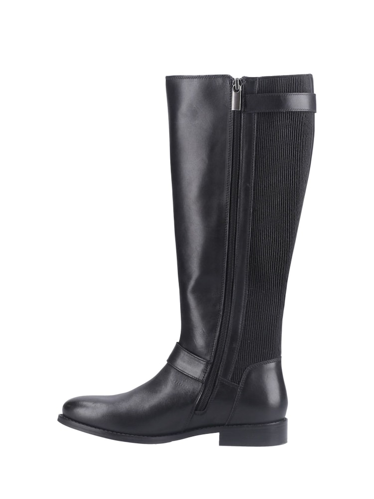 Hush Puppies Daphne Long Black Boots - Image 2 of 4