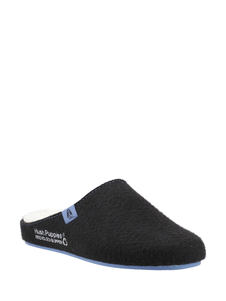 Hush Puppies The Good Lined Slippers - Image 1 of 4 Hush Puppies The Good Lined Slippers - Image 1 of 4