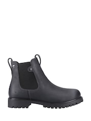 Hush Puppies Wynter Chelsea Black Boots - Image 1 of 4
