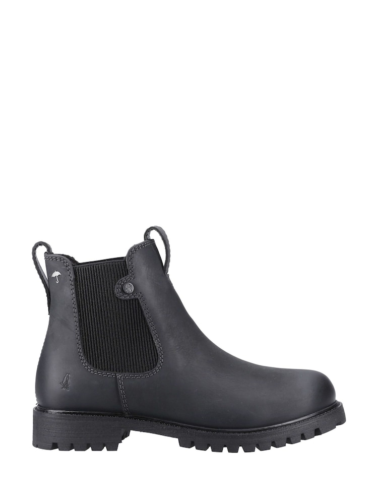 Hush Puppies Wynter Chelsea Black Boots - Image 1 of 4