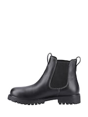 Hush Puppies Wynter Chelsea Black Boots - Image 2 of 4