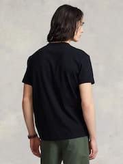 Polo Ralph Lauren Black Classic Fit Heavyweight Jersey T-Shirt - Image 2 of 4