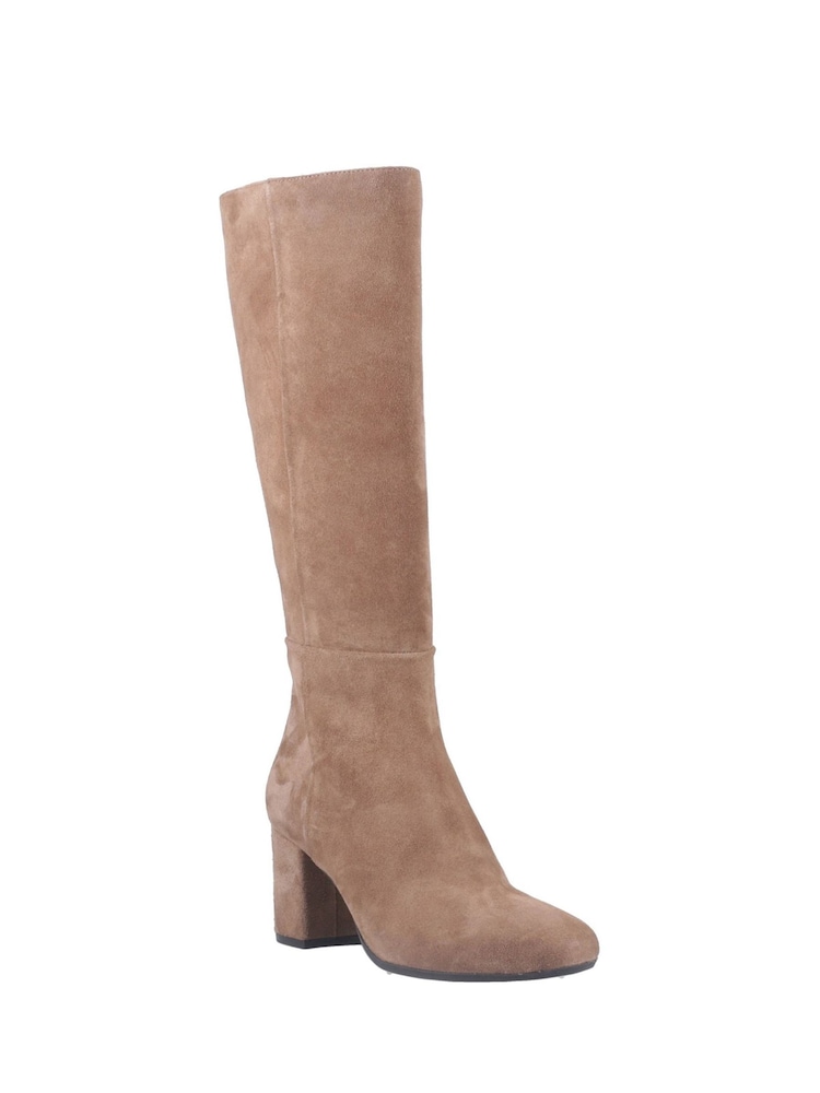 Hush Puppies Oprah Long Brown Boots - Image 2 of 5 Hush Puppies Oprah Long Brown Boots - Image 2 of 5