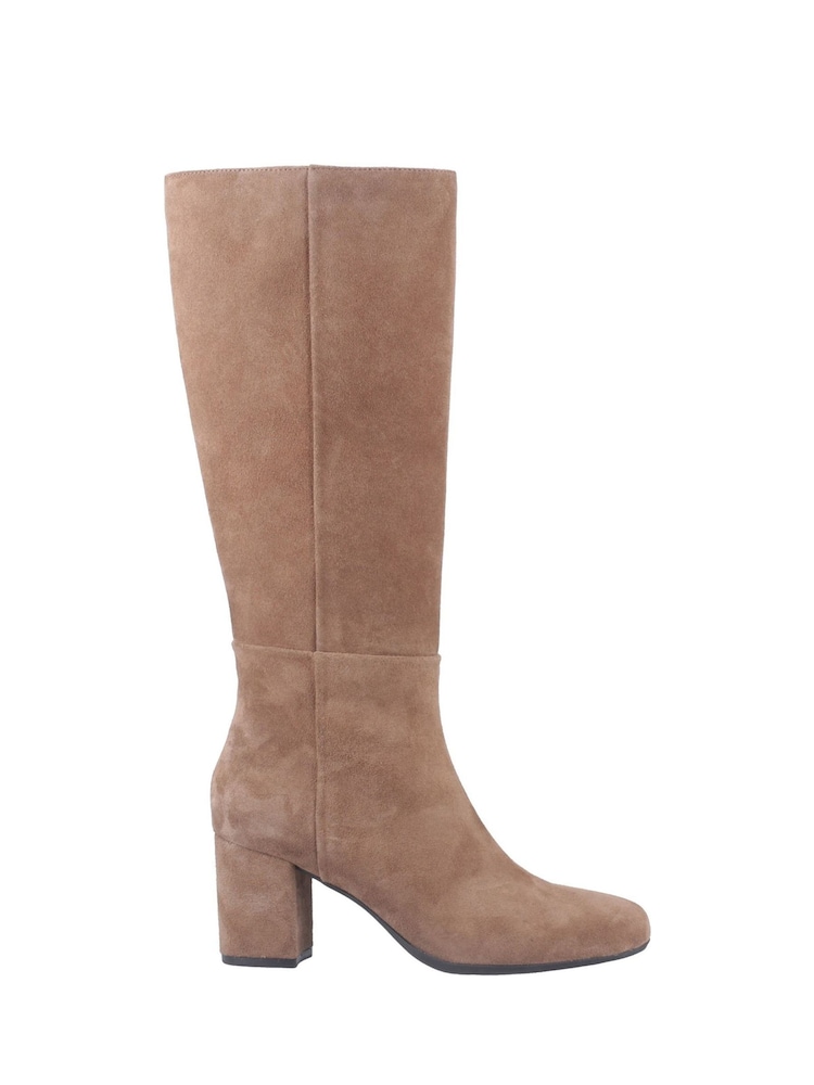 Hush Puppies Oprah Long Brown Boots - Image 5 of 5 Hush Puppies Oprah Long Brown Boots - Image 5 of 5