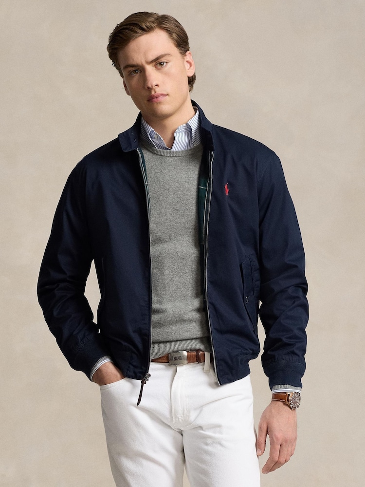 Polo Ralph Lauren Blue The Bedford Twill Jacket - Image 1 of 6