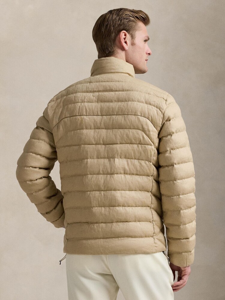 Polo Ralph Lauren Natural The Colden Quilted Linen Jacket - Image 2 of 5