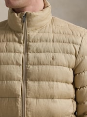 Polo Ralph Lauren Natural The Colden Quilted Linen Jacket - Image 4 of 5