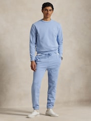 Polo Ralph Lauren Blue Loopback Fleece Sweatshirt - Image 3 of 4