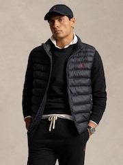 Polo Ralph Lauren Black The Colden Packable Vest - Image 1 of 4