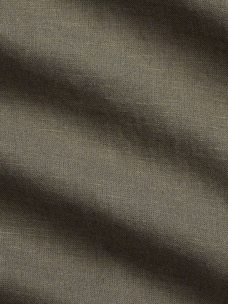 Polo Ralph Lauren Green Custom Fit Linen Shirt - Image 5 of 5 Polo Ralph Lauren Green Custom Fit Linen Shirt - Image 5 of 5