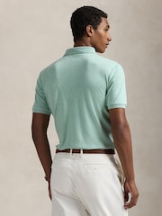 Polo Ralph Lauren Green Custom Slim Fit Soft Polo Shirt - Image 2 of 4