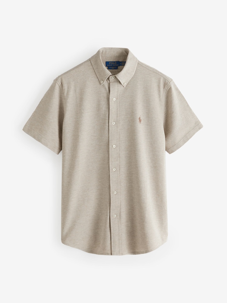 Polo Ralph Lauren Natural Featherweight Mesh Shirt - Image 1 of 1