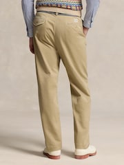 Verde - Polo Ralph Lauren Whitman Relaxed Fit Pleated Chino Trousers - Imagen 2 de 4