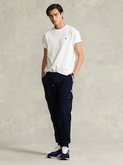 Polo Ralph Lauren White Classic Fit Heavyweight Jersey T-Shirt - Image 3 of 4